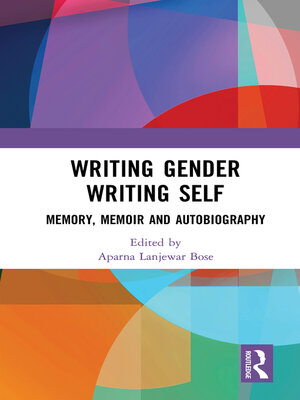 cover image of Writing Gender Writing Self